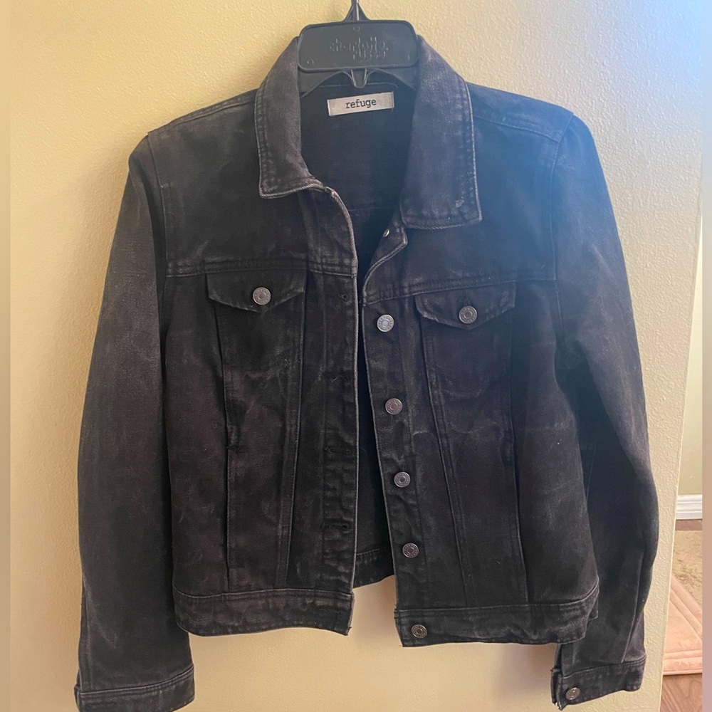 Black Jean Jacket